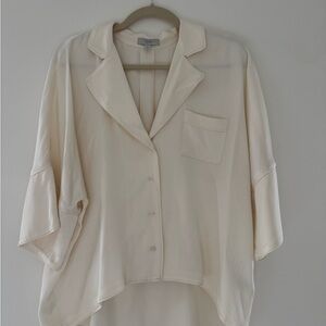 Joie Desmonda Cream Women's Top